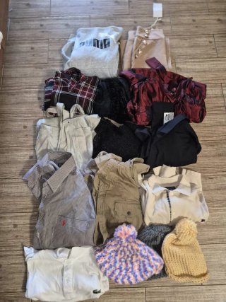 Lote Ropa Mujer/Hombre Tallas M, L ,S, 71 Prenda.