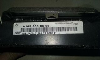 285171 airbag lateral a1638600605 mercedes clase m
