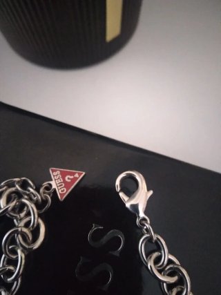 Pulsera Guess Corazón Mariposa y Perla