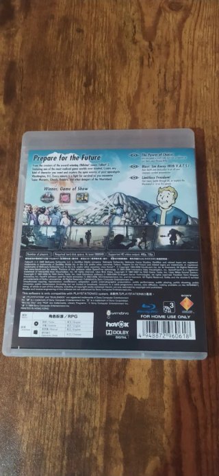Fallout 3 PS3 (PlayStation 3) - Versión HK Inglés