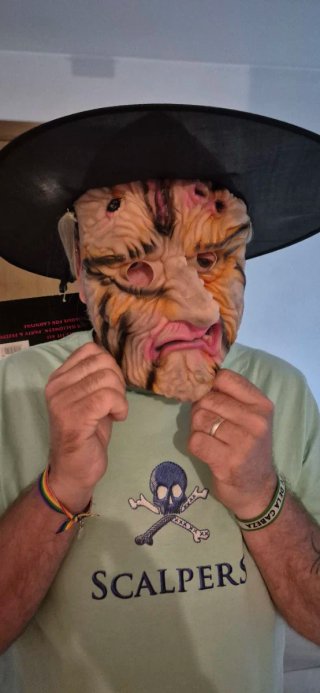 20 Máscaras Bruja Halloween