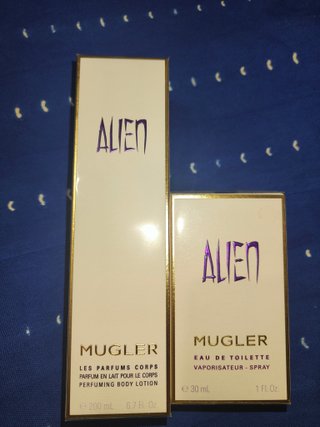 Lote Alien Mugler Perfume y Loción Corporal