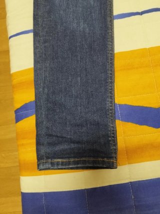 Pantalón vaquero largo hombre azul