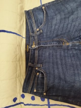 Pantalón vaquero largo hombre azul