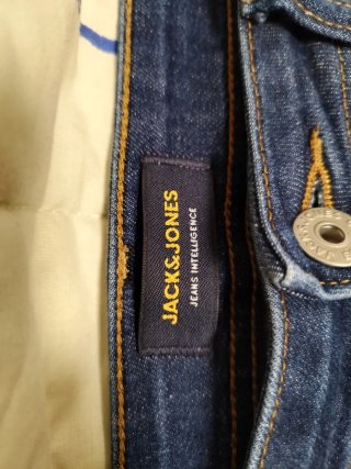 Pantalón vaquero largo hombre azul
