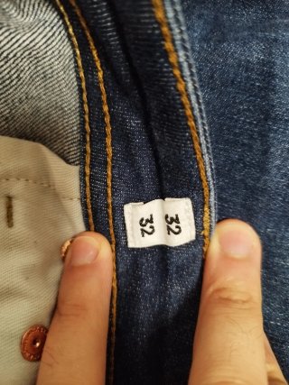 Pantalón vaquero largo hombre azul