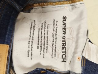 Pantalón vaquero largo hombre azul
