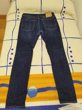 Pantalón vaquero largo hombre azul