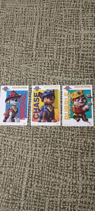 La Patrulla Canina 3 Fan Card de la Película