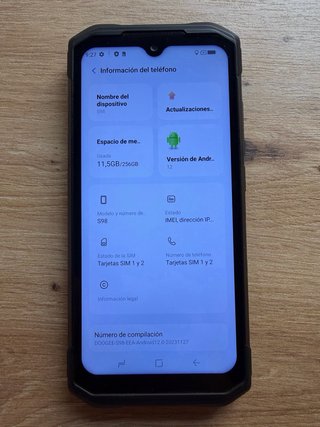 Doogee Móvil Negro s98