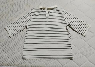Camiseta rayas cuello Peter Pan