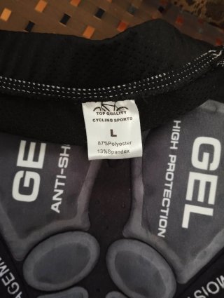 Culotte Ciclismo Gel Anti-Shock