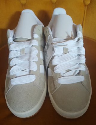 Adidas Campus Beige/Blanco Zapatillas Talla 40 2/3