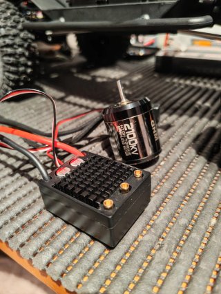 Combo Motor y ESC Brushless 2100KV