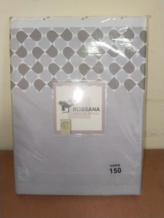 Juego Sábanas 150 Microfibra Gris