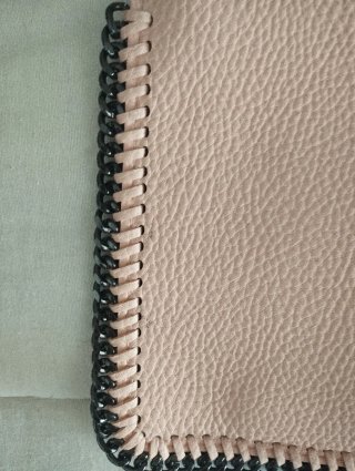 Bolso de mano rosa
