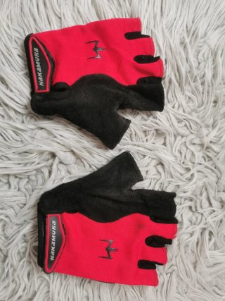 Guantes Ciclismo Nakamura Rojos