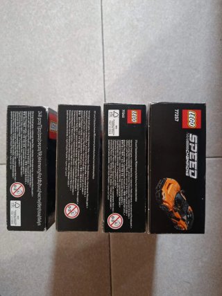 Lego Speed Champions 4 Cajas F1