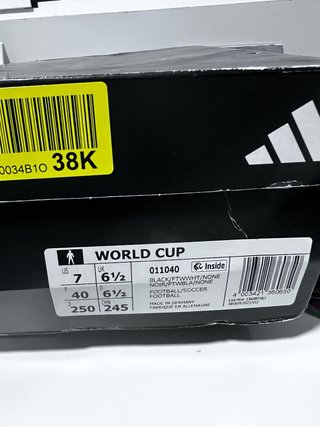 Botas Fútbol Adidas World Cup Negras/Rosa