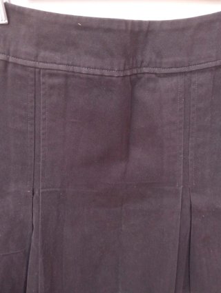 Falda marrón evasé mujer Zara - Talla M