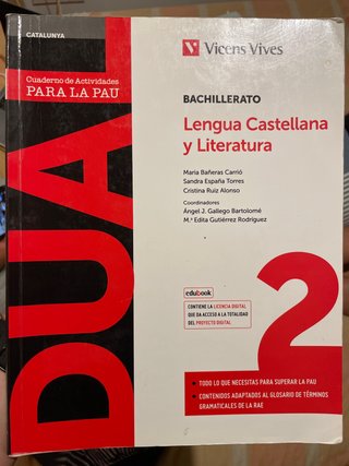 Lengua castellana y literatura 2 bachillerato :...