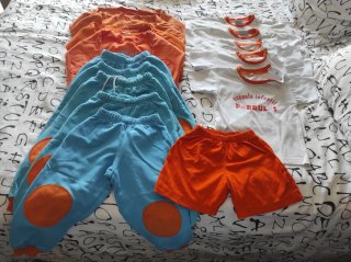 Uniforme Infantil Parrulos Talla 3. Lote