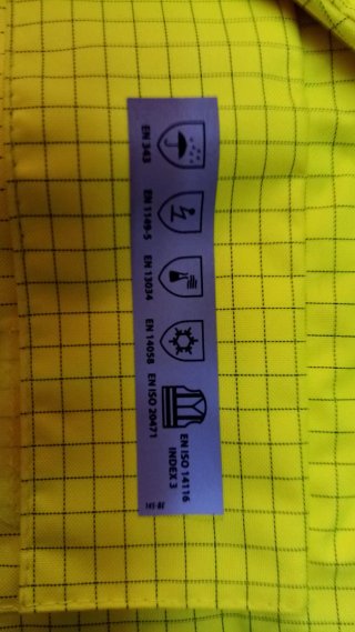 Chaqueta de trabajo alta visibilidad