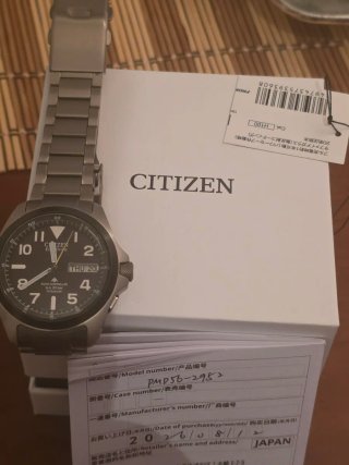 Reloj Citizen Eco-Drive Titanium Radiocontrolado