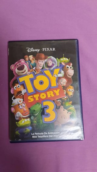DVD Toy Story 3 Película Animada Español