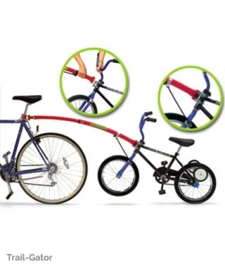 Trail Gator Remolque Bicicleta Niños