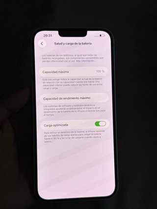 iPhone 14 Plus Blanco Batería 100%