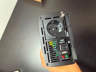 INVERSOR CORRIENTE GREEN CELL 1000W/2000W 12V USB