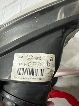 Faros Golf MK5 GT Negros