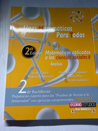 UNAS MATEMATICAS PARA TODOS. MATEMATICAS APLICA...