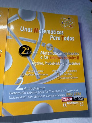 UNAS MATEMATICAS PARA TODOS. MATEMATICAS APLICA...