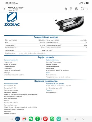 Zodiac classic Mark II PRECIO NEGOCIABLE