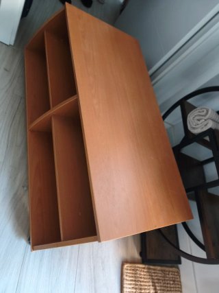 Mueble TV madera marrón
