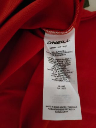 Camiseta O'Neill Naranja Talla M