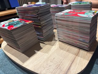 Lote 400 cartas coleccionables