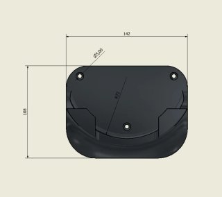 Soporte de Pared para Radial