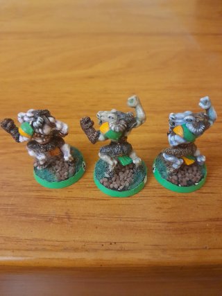 Vendo 3 Hombres Bestia 90s Blood Bowl