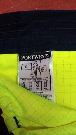 Pantalón de trabajo alta visibilidad