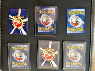 Lote 6 Cartas Pokémon Vintage Charmander