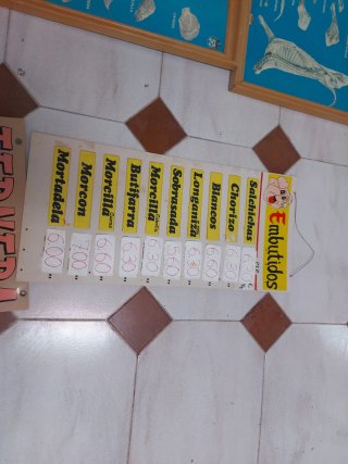 Carteles Carnicería Atrezo