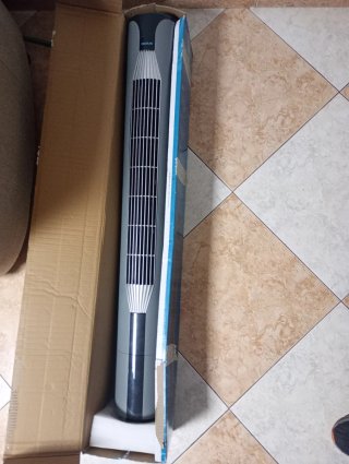 Ventilador Torre Cecotec Negro/Gris