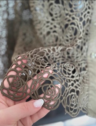Camicia donna pizzo floreale taglia M , Verona
