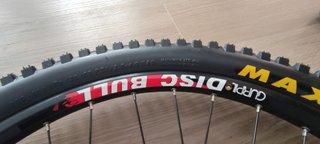Rueda 26 Gurpil con cubierta Maxxis Nueva.