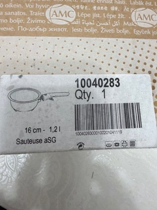 Cazo AMC 16cm nuevo