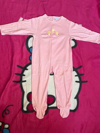 Pack 3 Pijamas Bebé Tex Baby Rosa 36M