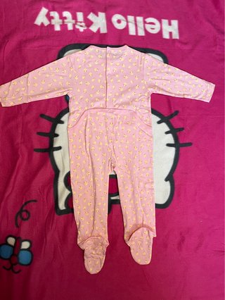 Pack 3 Pijamas Bebé Tex Baby Rosa 36M